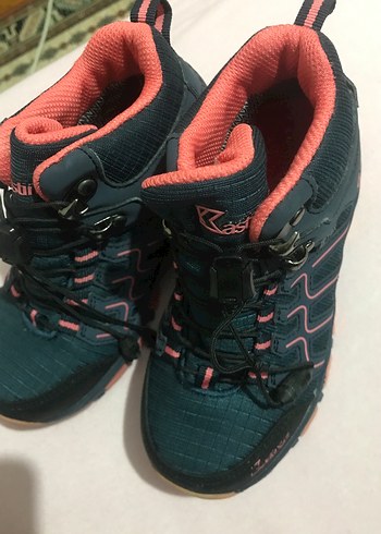 Turkuaz Baskılı Kız Çocuk Spor Ayakkabı 29 numara - Görsel 3