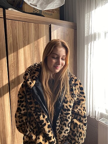 LEOPARLI PELUŞ MONT - Görsel 5