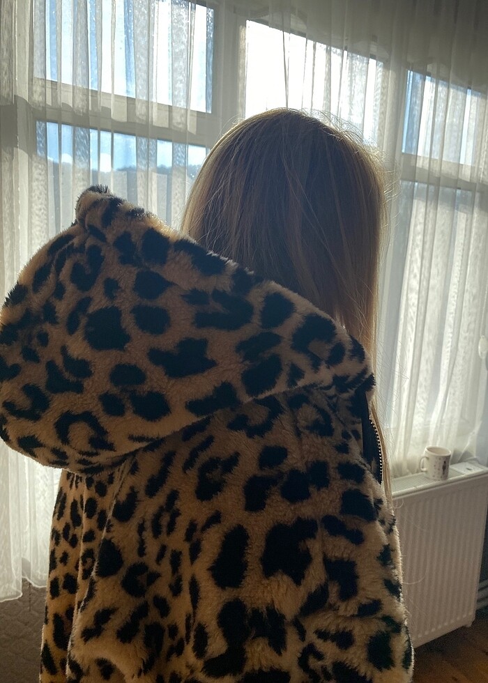 LEOPARLI PELUŞ MONT - Görsel 3
