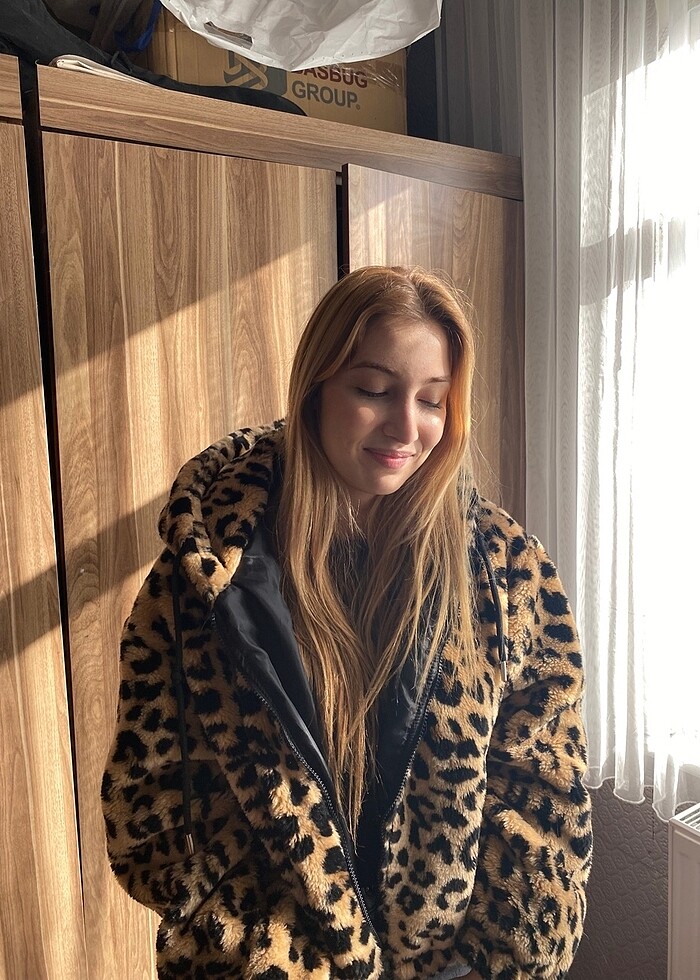 LEOPARLI PELUŞ MONT - Görsel 5