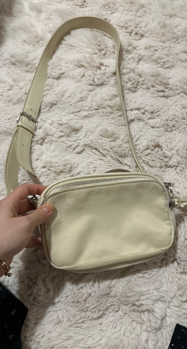 Stradivarius Bej Kumaş Çanta — görsel 2/8