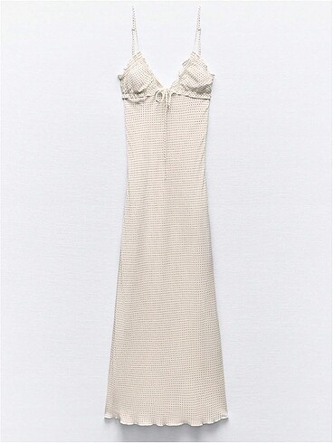 xs Beden Zara saten elbise