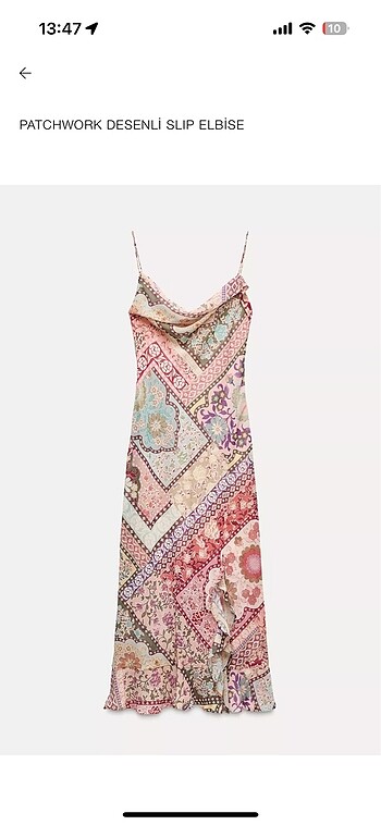 Zara elbise fırfırlı