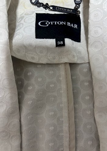 Cotton Bar Krem Kadın Blazer - Görsel 5