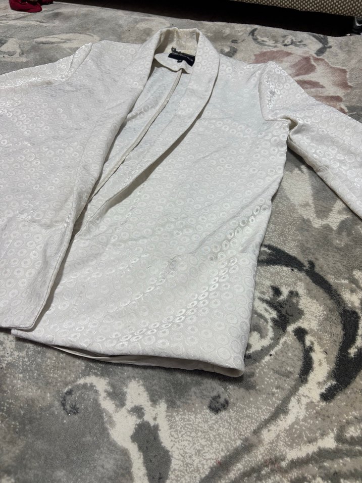 Cotton Bar Krem Kadın Blazer - Görsel 2