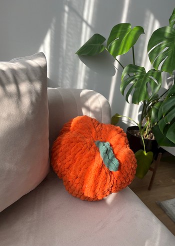 Alize puffy balkabağı dekor yastık - Görsel 4