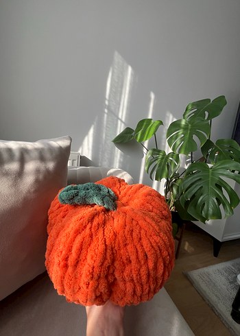 Alize puffy balkabağı dekor yastık - Görsel 3