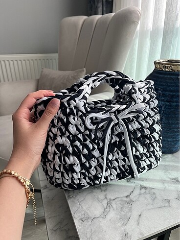 Penye ip çanta - Görsel 5