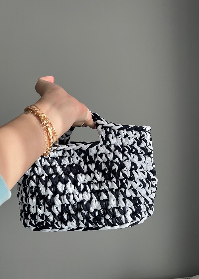 Penye ip çanta - Görsel 2