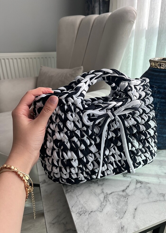 Penye ip çanta - Görsel 5