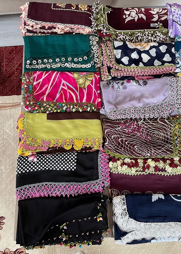 El işi yazma boncuklu yazma - Görsel 2