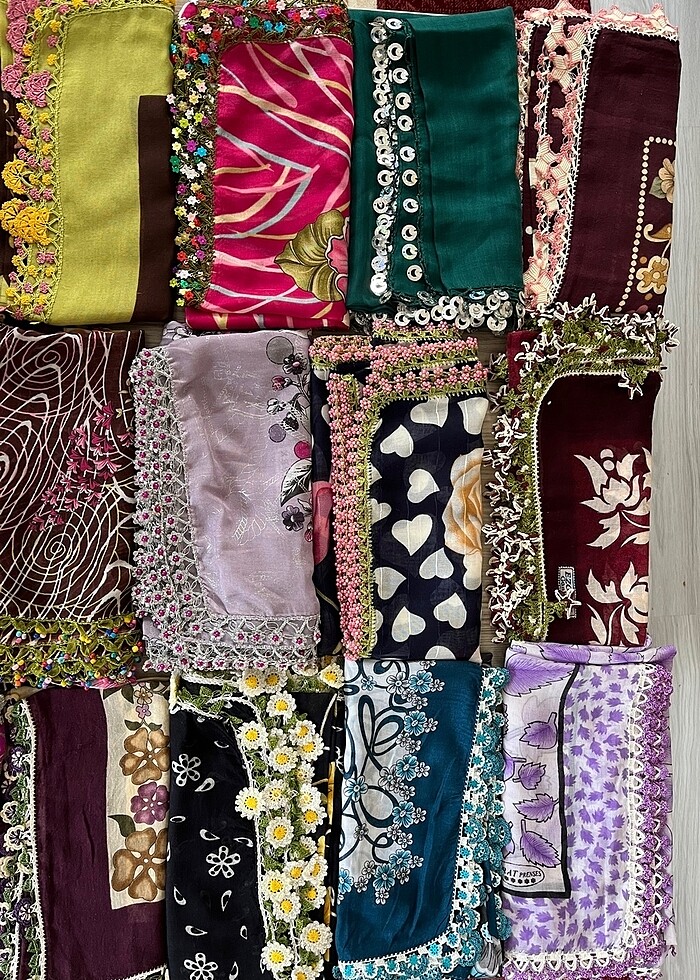 El işi yazma boncuklu yazma - Görsel 4