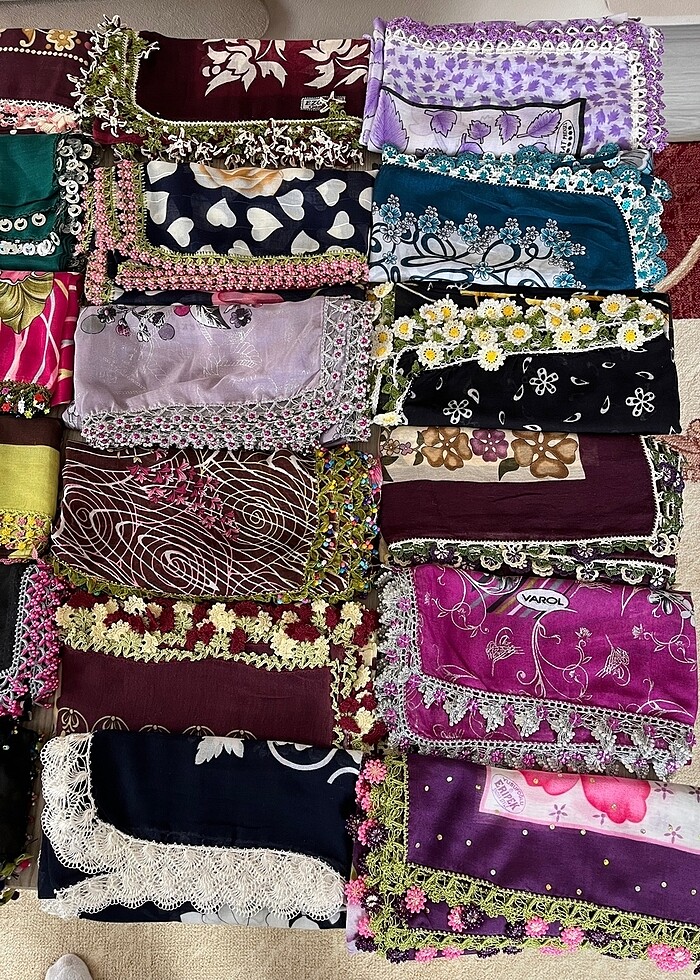 El işi yazma boncuklu yazma - Görsel 3