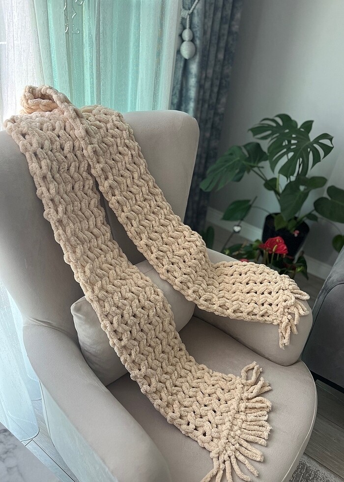 El işi atkı şal - Görsel 2