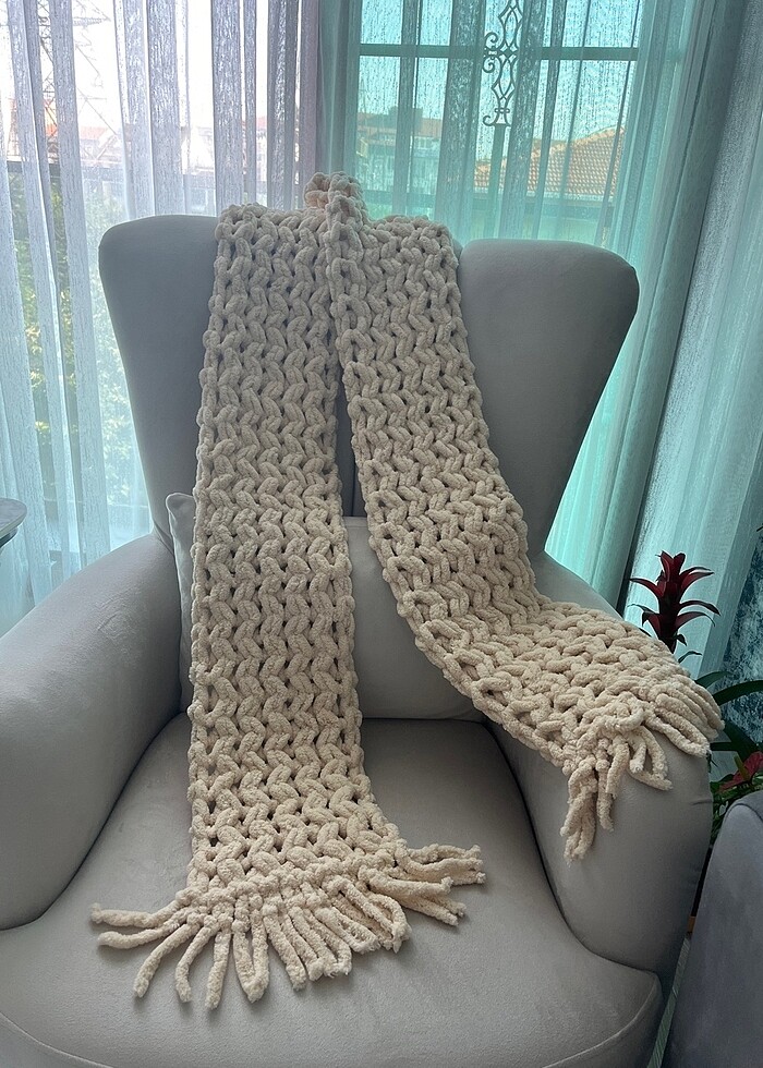 El işi atkı şal - Görsel 3