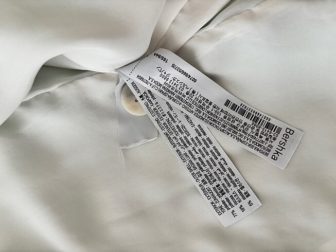 s Beden turkuaz Renk Bershka Ceket