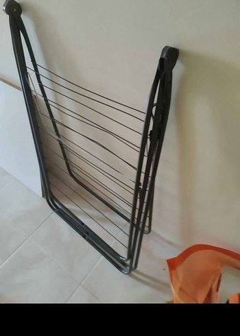 Duvara Monte Siyah Kurutmalık Askı