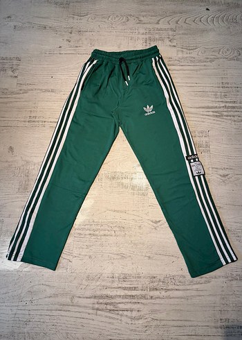 adidas Yeşil çıtçıtlı  Eşofman Altı - Görsel 4