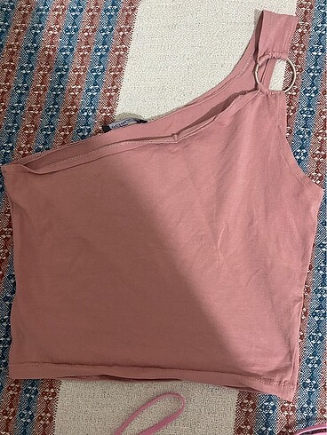 m Beden yeşil Renk pembe crop
