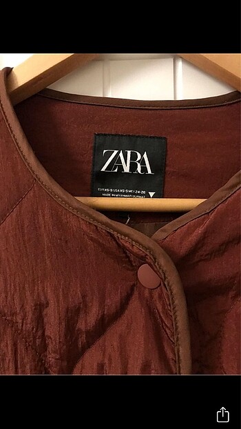 Zara Zara kapitone ceket