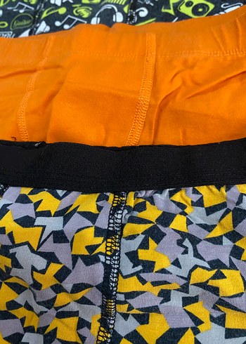 LC Waikiki Renkli Desenli Erkek Çocuk Boxer Seti