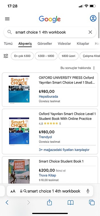  Beden Renk smart choice workbook