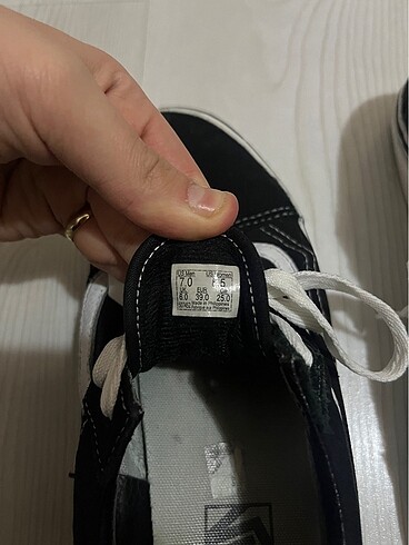 39 Beden Orijinal Vans Spor Ayakkabı