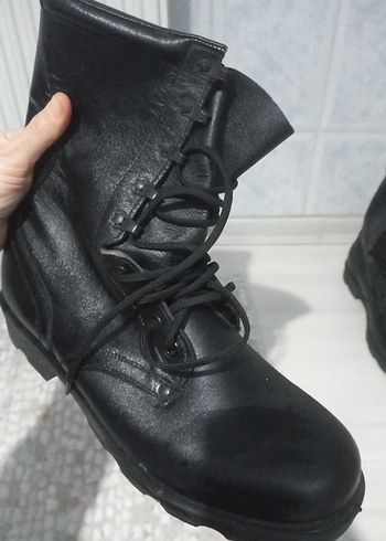 Siyah Minimalist Gotik Erkek Botları - Görsel 5