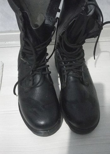 Siyah Minimalist Gotik Erkek Botları - Görsel 6