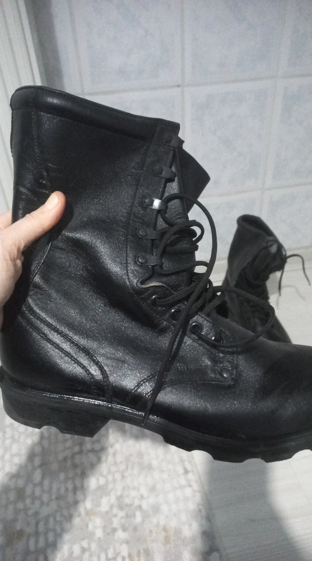 Siyah Minimalist Gotik Erkek Botları - Görsel 4