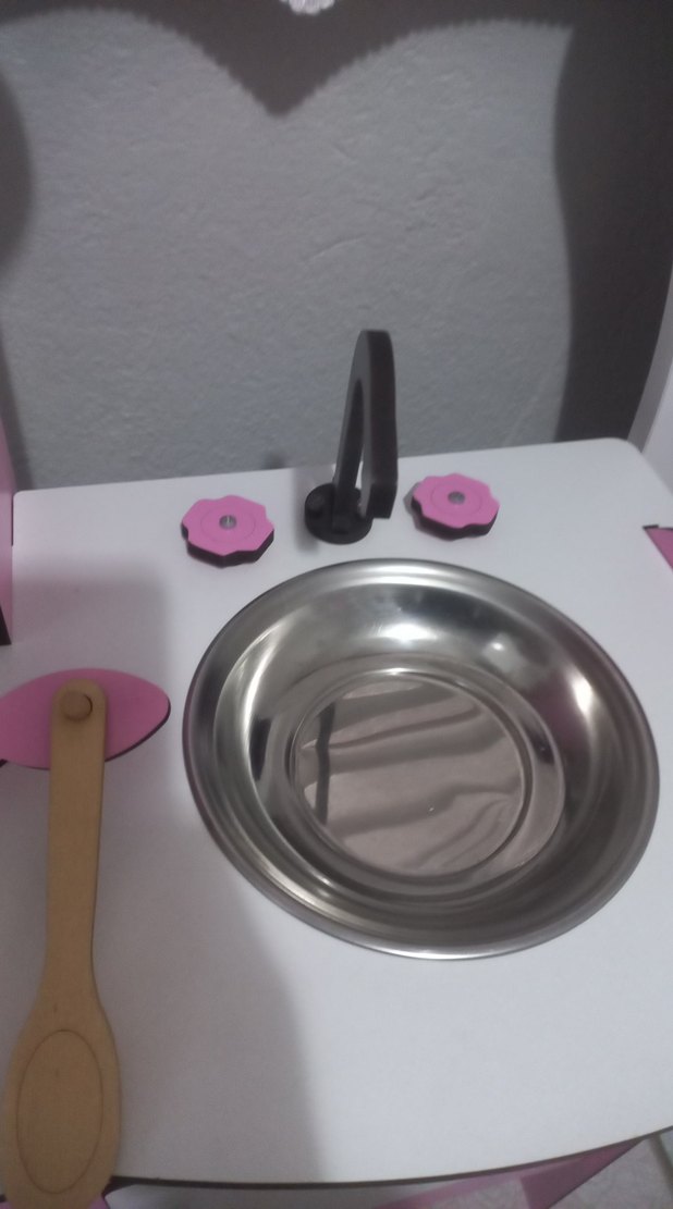 Renkli Pembe Çocuk Oyun Mutfak Seti - Görsel 4