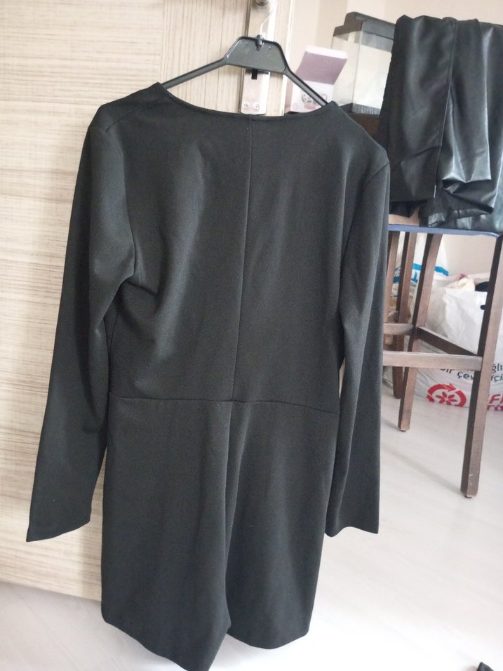 Siyah Kadın Tulum - Görsel 5