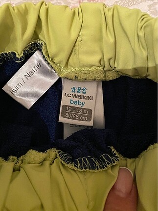 LC Waikiki 2 adet harem eşofman lcw 12/18 ay