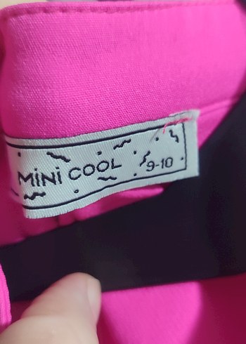 Canlı Pembe kız çocuk ceket - Görsel 3