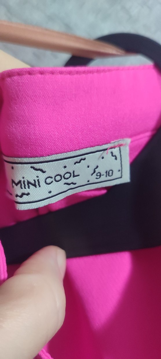 Canlı Pembe kız çocuk ceket - Görsel 3