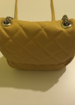 Zara Sarı Zara Çanta 