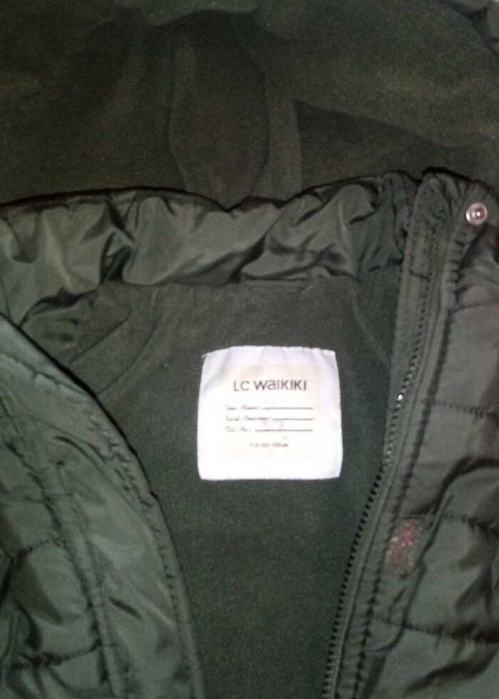 Mont kiz çocuk mont  - Görsel 3