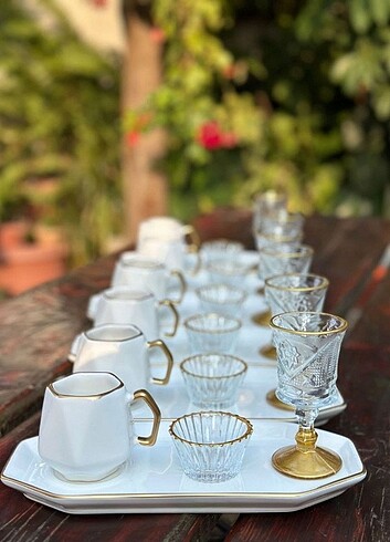 Kahve sunum seti  - Görsel 8