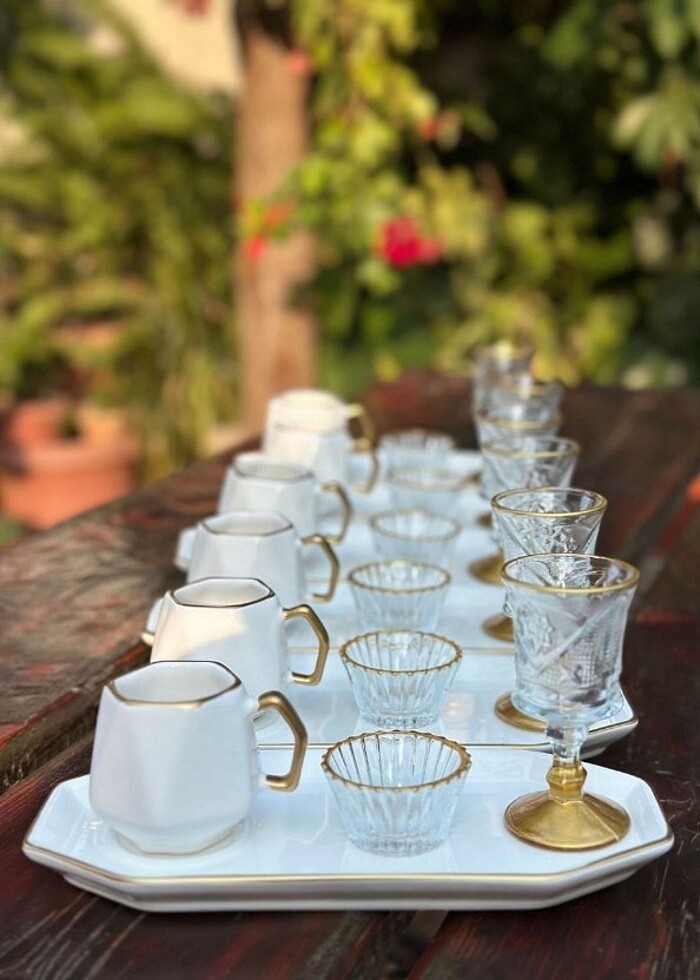 Kahve sunum seti  - Görsel 3