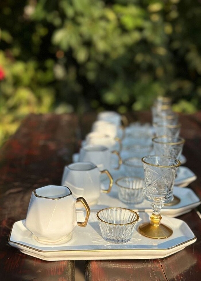 Kahve sunum seti  - Görsel 5