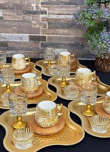 Kahve sunum seti - Görsel 3