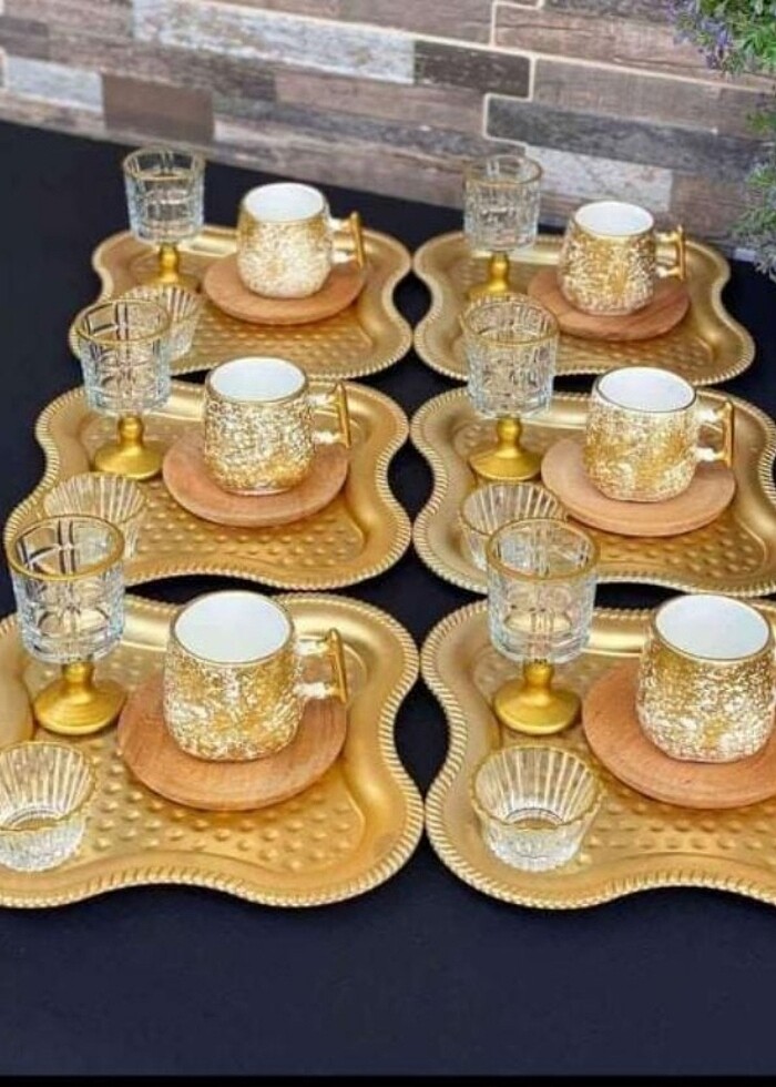 Kahve sunum seti  - Görsel 4