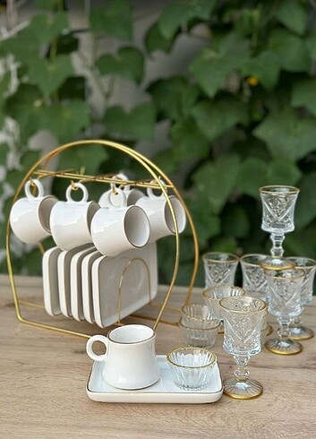 Kahve sunum seti  - Görsel 2