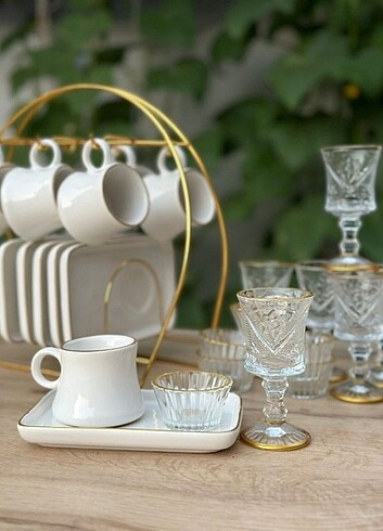 Kahve sunum seti  - Görsel 7