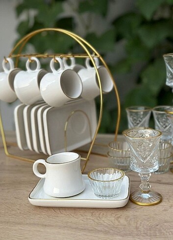 Kahve sunum seti  - Görsel 8