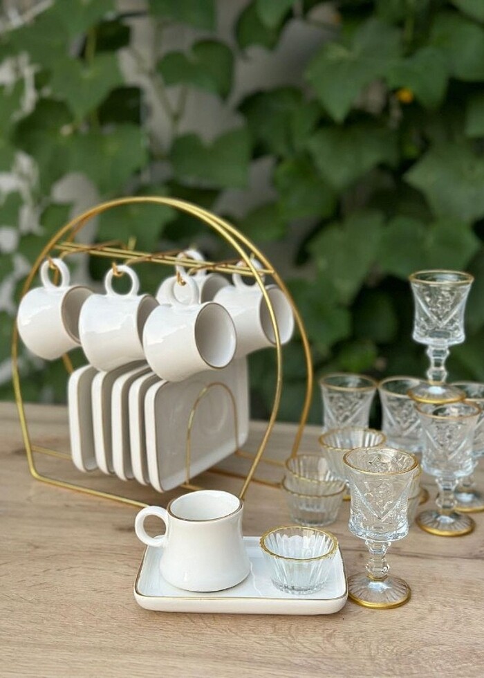 Kahve sunum seti  - Görsel 3