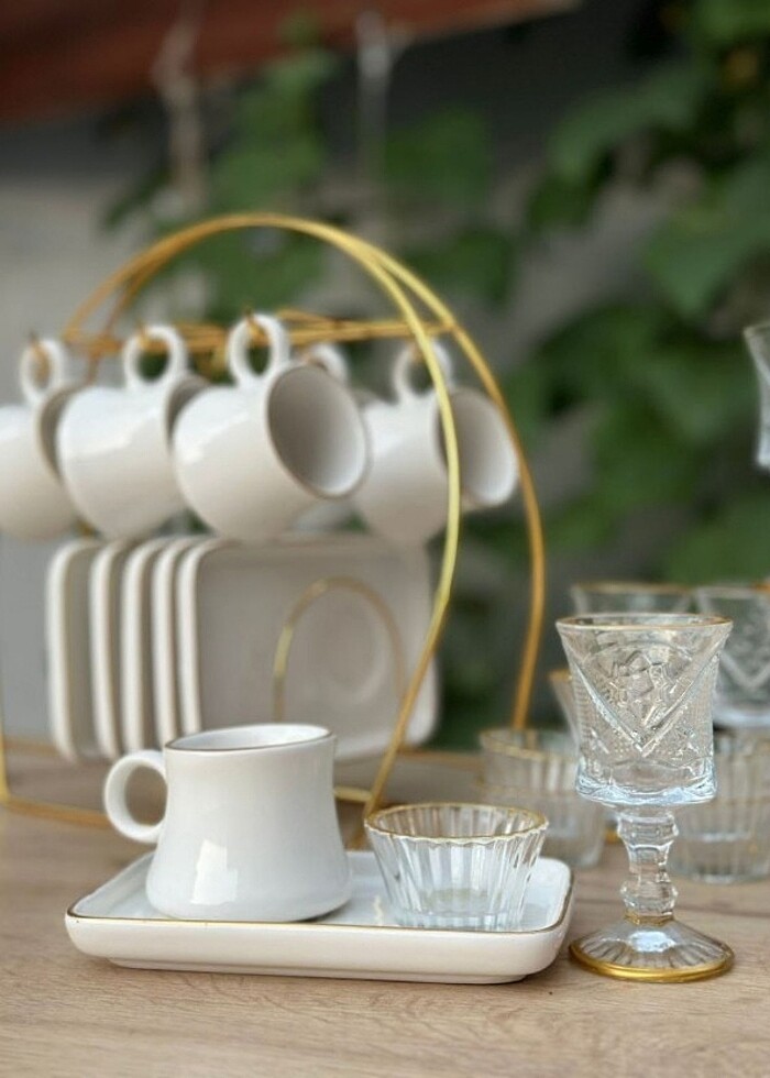 Kahve sunum seti  - Görsel 5