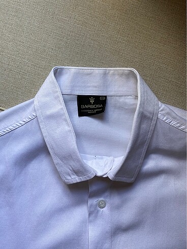 Barbosa Beyaz Gömlek XXL - Görsel 6