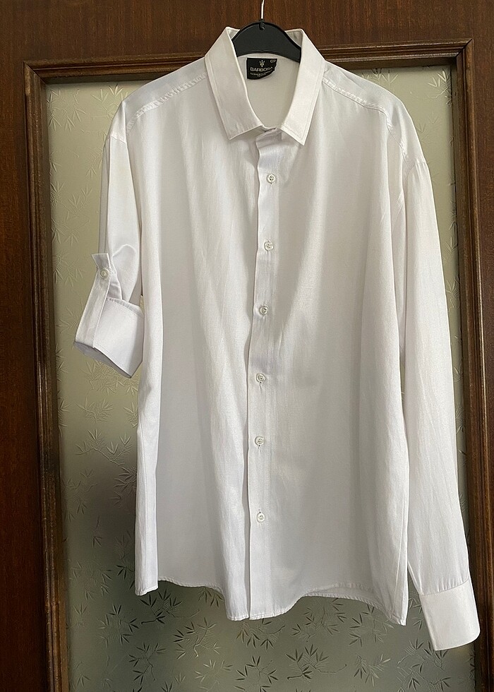 Barbosa Beyaz Gömlek XXL - Görsel 2