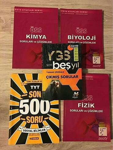 YKS Tyt AYT Çıkmış Soru Bankaları